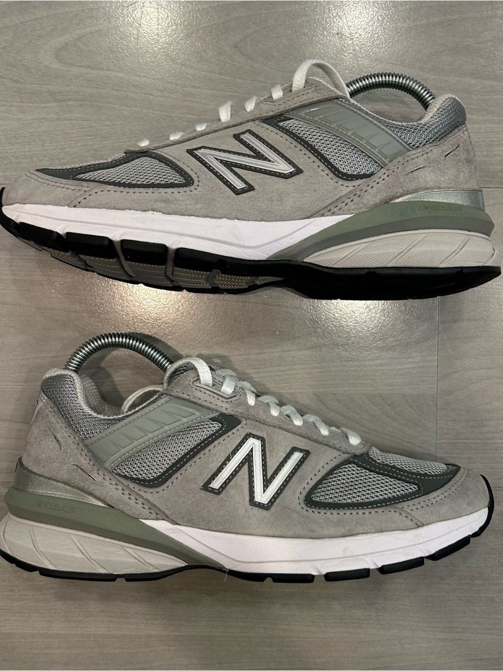New Balance 990V5 Castlerock Gray Women’s 9 Made In USA Running Shoes W990GL5